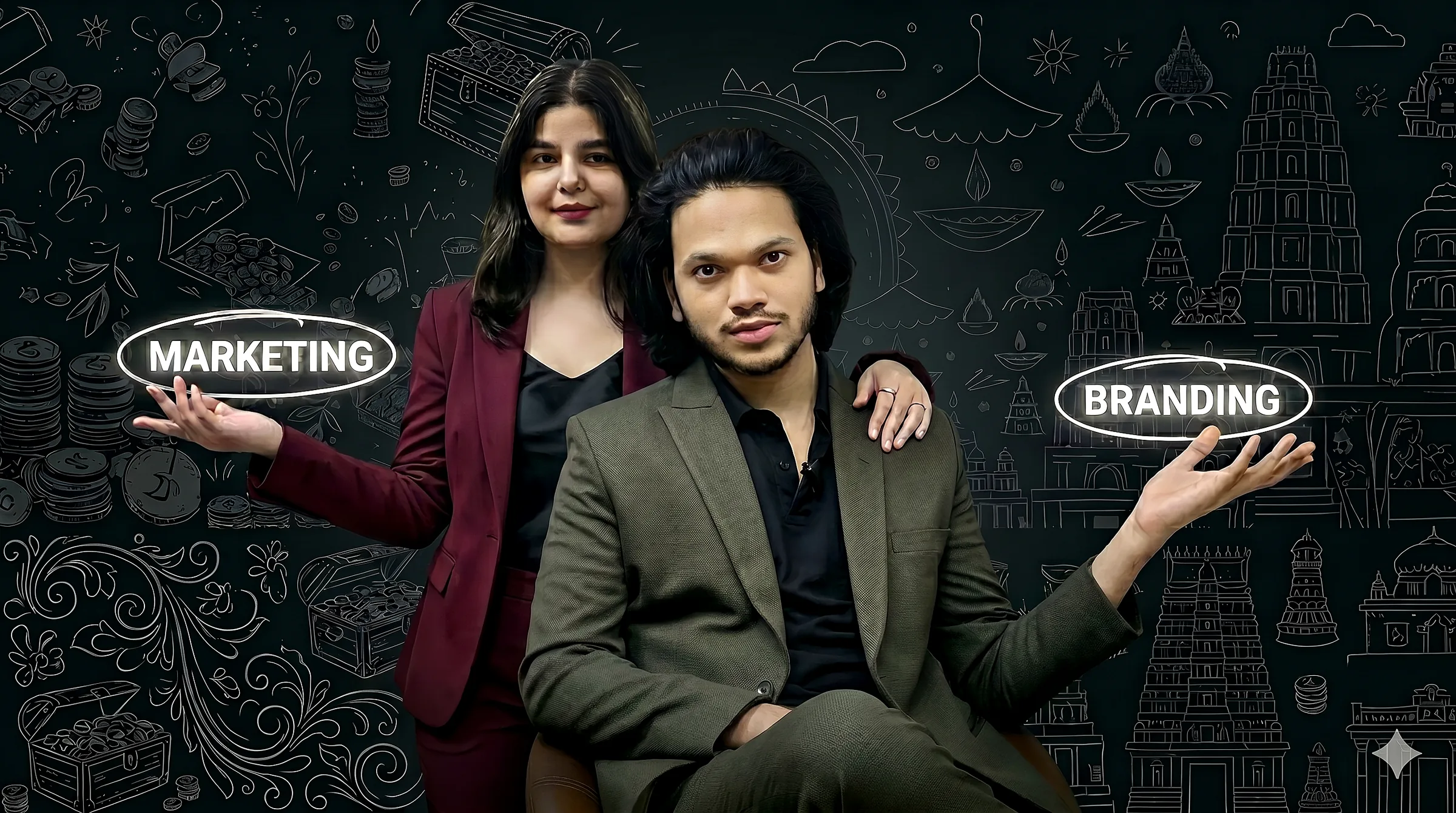 Hapcraft Media Founders — Aditi Shori and Avichal Mishra